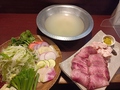 料理メニュー写真&nbsp;牛タンしゃぶしゃぶ鍋