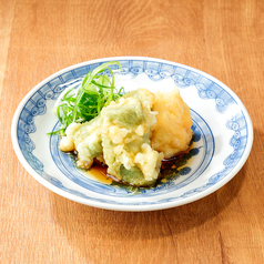 生麩と湯葉天ぷらの揚げだし