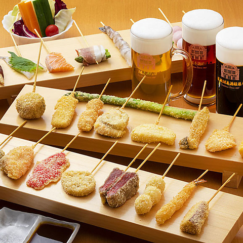 串カツ名物！大阪ミナミのクラフトビール「道頓堀麦酒醸造」公式レストラン！個室◎