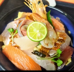 本日の海鮮丼