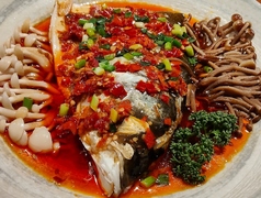 何鮮茹特製唐辛子魚頭蒸し