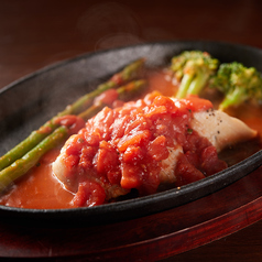皮なし鶏むね肉のトマトソース 200g