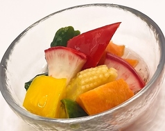 季節野菜のビクルス