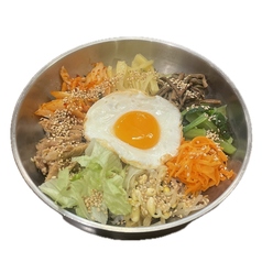 自家製ナムルのビビンバ