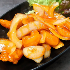 エビチリいため