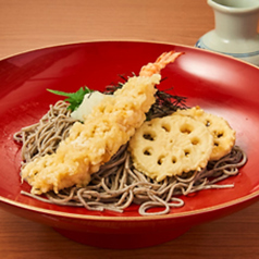 大海老天ぶっかけそば