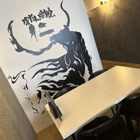 少人数向けの個室も最大40名に対応出来る貸切も有♪