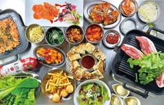 明洞市場のコース写真