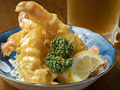 料理メニュー写真 海老の天ぷらマヨネーズソース