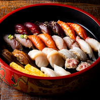 赤酢を使った極上のお寿司！