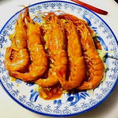 紅焼き車エビ（要予約）