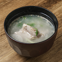 自家製鶏スープ(具あり)