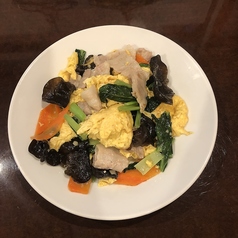 木耳と玉子炒め