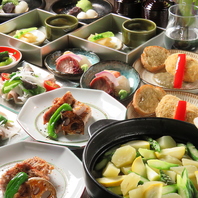 急な会食にも対応可能なご会席コースをご用意できます。