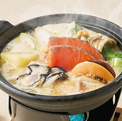 海鮮の味噌一輪鍋