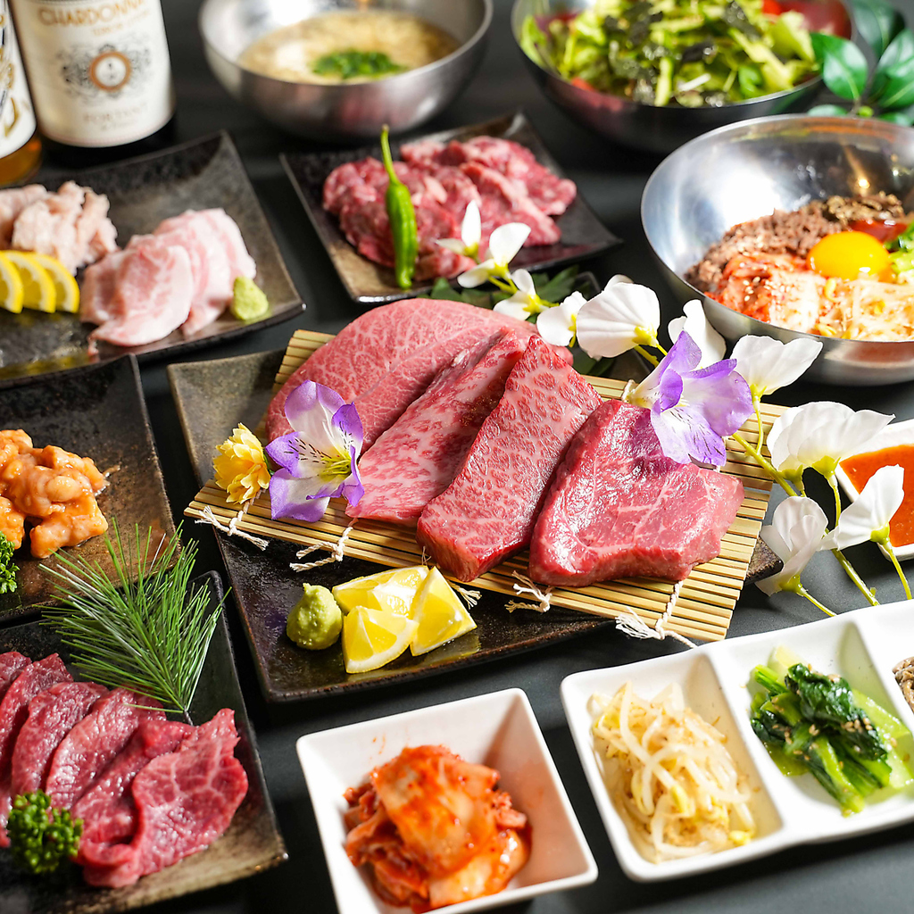 焼肉定番のサイドメニューも食べ放題！店内仕込みのこだわりの数々！！