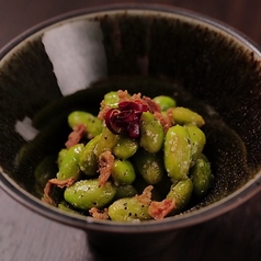 枝豆ペペロンチーノ