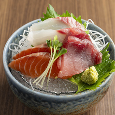 刺身三点盛り