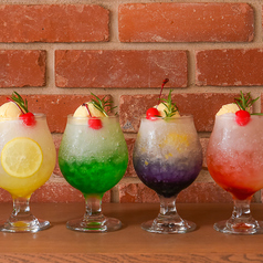 4種のクリームソーダ