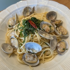 あさりと大葉のパスタ