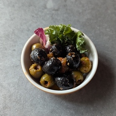 スペイン産オリーブのマリネ