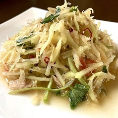 大根のソムタム