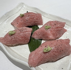 かみふらの和牛ロース握り