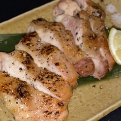 錦爽鶏もも　塩焼