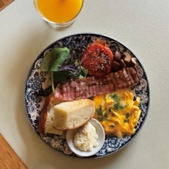 ori breakfast plate　ori プレート(自家製スコーンまたはフォカッチャをお選びください)