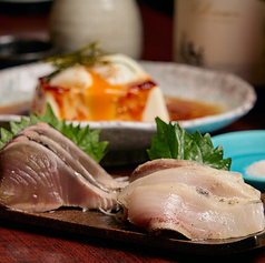 高知県産 鰹の藁焼きたたき＆かんぱちの藁焼き