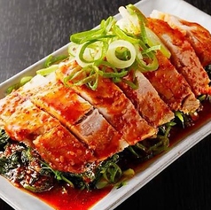 ほうれん草チャーシュー