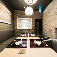 完全個室でプライベートな時間を