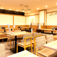 人数に応じて大中小宴会空間をご用意させて頂きます。