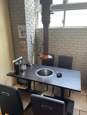 個室4名様テーブルです。