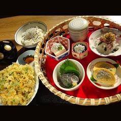 【要予約・期間限定】しらす花かご定食