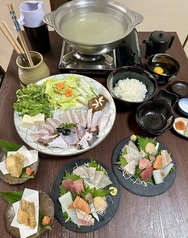 魚問屋うおまさのコース写真