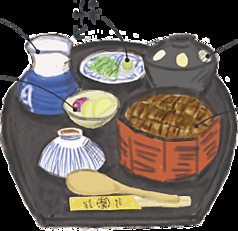 名古屋名物 ひつまぶしの食べ方