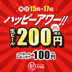 個室居酒屋 名古屋コーチン 焼き鳥と炉端焼き うち田 札幌駅前店のおすすめドリンク3