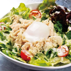 蒸し鶏のシーザーサラダ