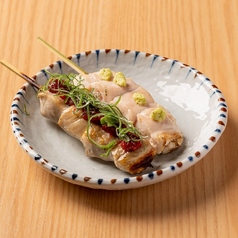 【鶏串（塩・タレ）】　ささみ串