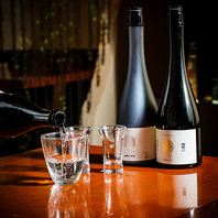 日本各地から厳選された日本酒