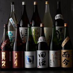 銘酒に酔いしれる。飲み放題メニューも充実!
