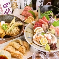 お酒のお供に最適な絶品料理を豊富にご用意