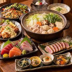 極上肉と海鮮　個室居酒屋　酒肴庵～SHUKOAN～　岡山駅前店のコース写真