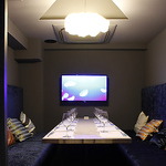 1組様限定でVIP個室も用意しております。モニターでサプライズも出来る特別な空間となっております。