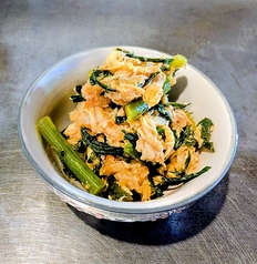 鶏肉と野菜のピリ辛和え