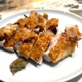 料理メニュー写真&nbsp;国産鶏もも肉塩焼き