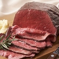料理メニュー写真&nbsp;ローストビーフ(100g)