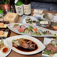 和の職人の腕が光る一品料理の数々