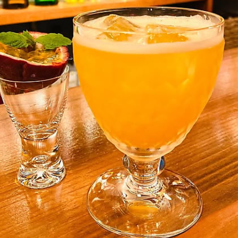 パッションフルーツのカクテル